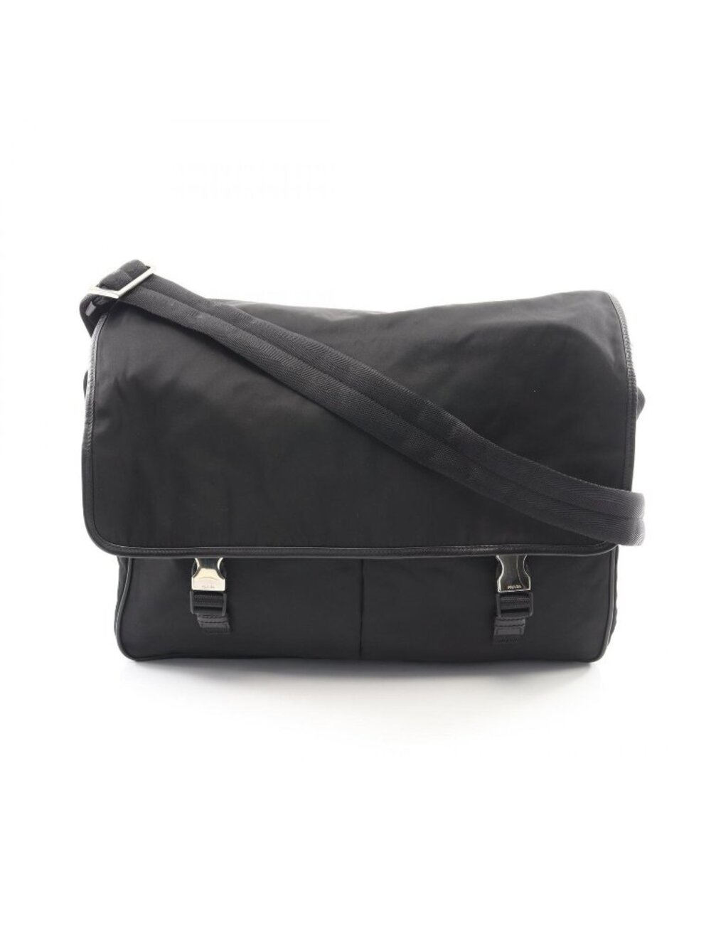 Prada Shoulder Bag Black Nylon